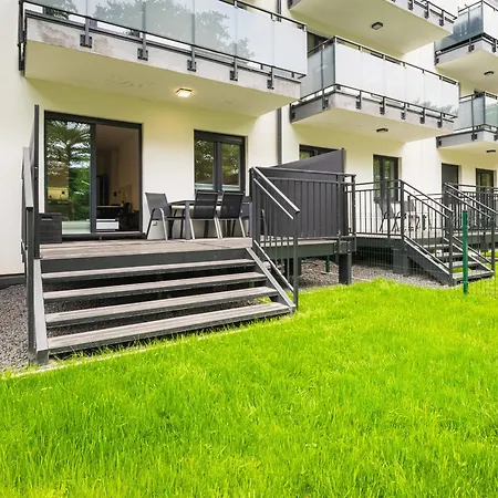 Bryza - Zielona Ostoja - Ogrod - Kaschmir A4 Apartment Swinemünde